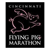 cincinnati flying pig marathon / pig works logo image