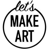 let's make art logo image