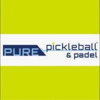 pure pickleball & padel logo image