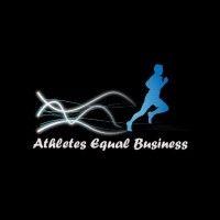 athletes equal business logo image