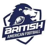 british american football association logo image