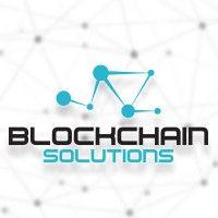 blockchain solutions logo image