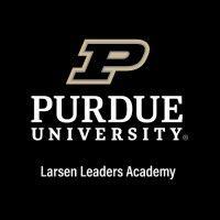 purdue larsen leaders academy logo image