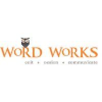 word works :: editing and design logo image