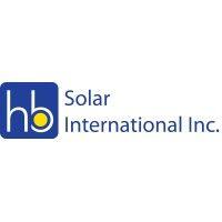 hb solar international logo image