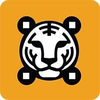 qr tiger - qr code generator logo image