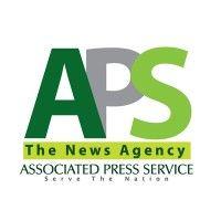 aps associated press service the news agency from pakistan logo image