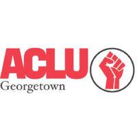 georgetown university aclu logo image