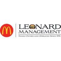 leonard management, inc.(mcdonald's franchises)