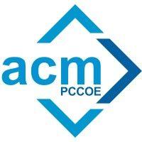 pccoe acm student chapter logo image