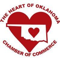 heart of oklahoma chamber of commerce logo image