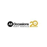 all occasions party rentals logo image