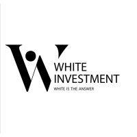 white investment logo image