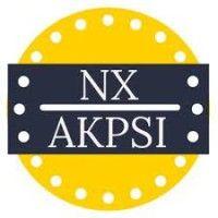 alpha kappa psi - nu chi chapter | university of central florida logo image