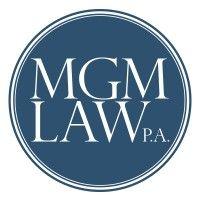 mgm law, p.a. logo image