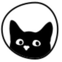 social cat logo image