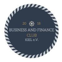 business and finance club kiel e.v. logo image