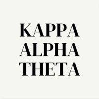 kappa alpha theta - gamma epsilon (western university) logo image