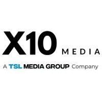 x10 media logo image