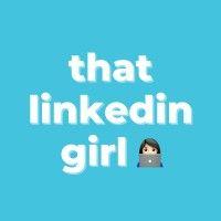 that linkedin girl logo image