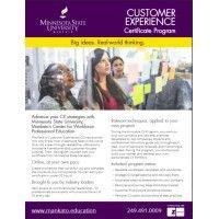 customer experience at minnesota state university, mankato logo image