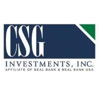 csg investments, inc.