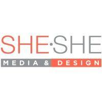 she-she media + design, llc. logo image