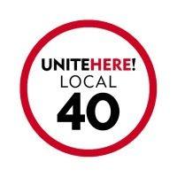 unite here local 40 logo image