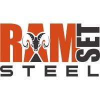 ram-set steel logo image