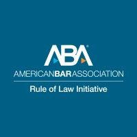 american bar association rule of law initiative logo image