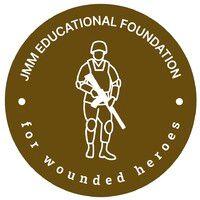 jmm educational foundation for wounded heros logo image