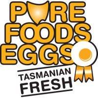 pure foods eggs pty ltd. logo image