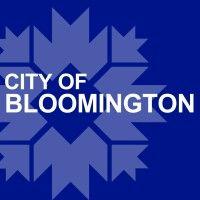 city of bloomington, in