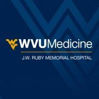 wvu hospitals — ruby memorial hospital logo image