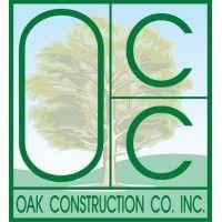 oak construction co., inc. logo image