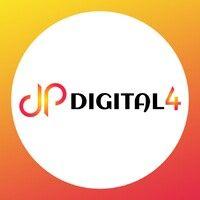 digital4 network logo image