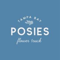 posies flower truck logo image