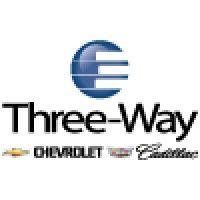 three-way chevrolet co. logo image