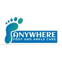 anywhere foot and ankle care logo image