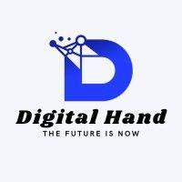 digital hand logo image