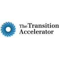 the transition accelerator/ l’accélérateur de transition logo image