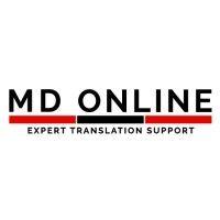 md online - expert translation support logo image