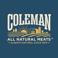 coleman all natural meats logo image