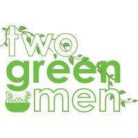 two green men