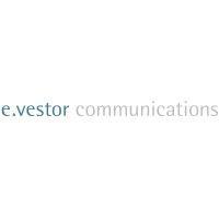 e.vestor communications inc. logo image