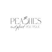 peaches and plaid logo image