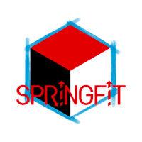 springfit gymnastics and trampoline clubs logo image