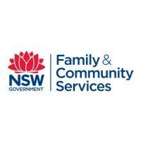 family and community services logo image