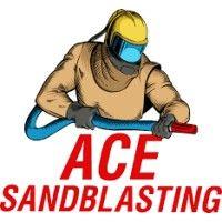 ace sandblasting logo image