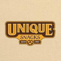 unique snacks logo image